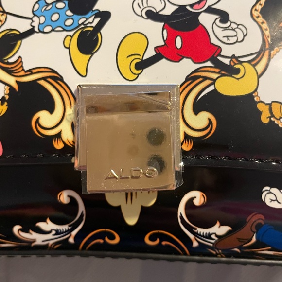 Aldo disney top handle bag with crossbody strap and short chain - Picture 3 of 13